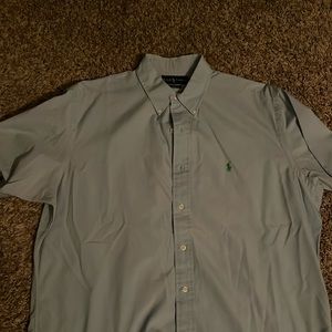 Large button down